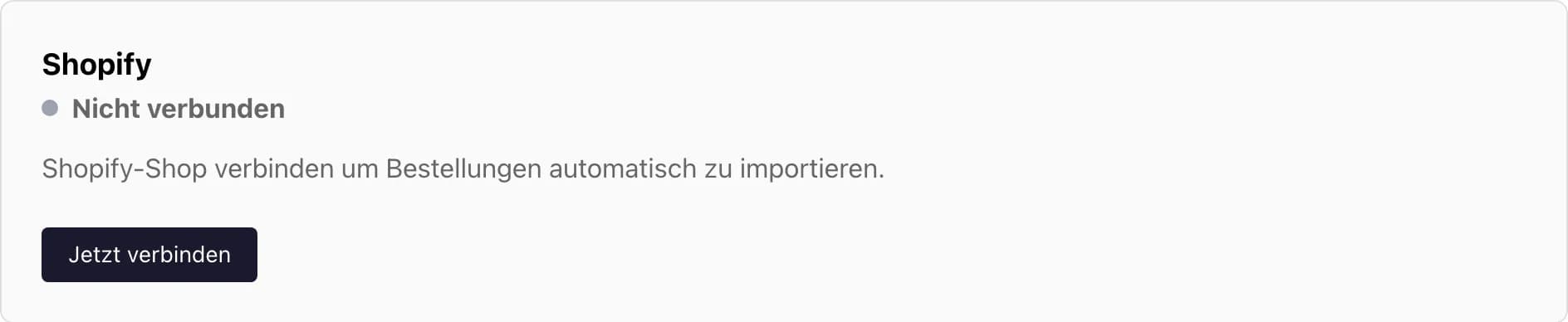 Shopify-Integration